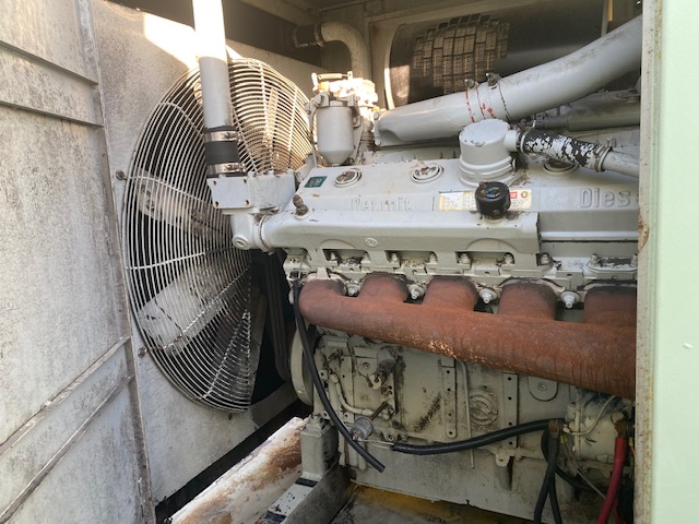 Good Used Detroit Diesel 12V71T 450KW  Generator Set Item-17366 3