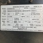 Low Hour Doosan P180FE 500KW  Generator Set Item-17461 10