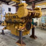 Good Used Caterpillar 3516DITA 2200HP Diesel  Marine Engine Item-17265 3