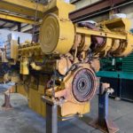 Good Used Caterpillar 3516 DITA 2200HP Diesel  Marine Engine Item-17266 2
