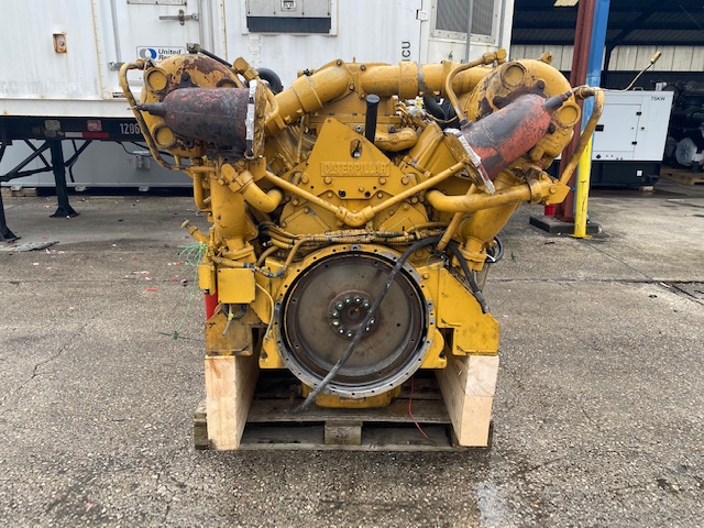 High Hour Runner Caterpillar 3412C DITTA 825HP Diesel  Marine Engine Item-17323 2