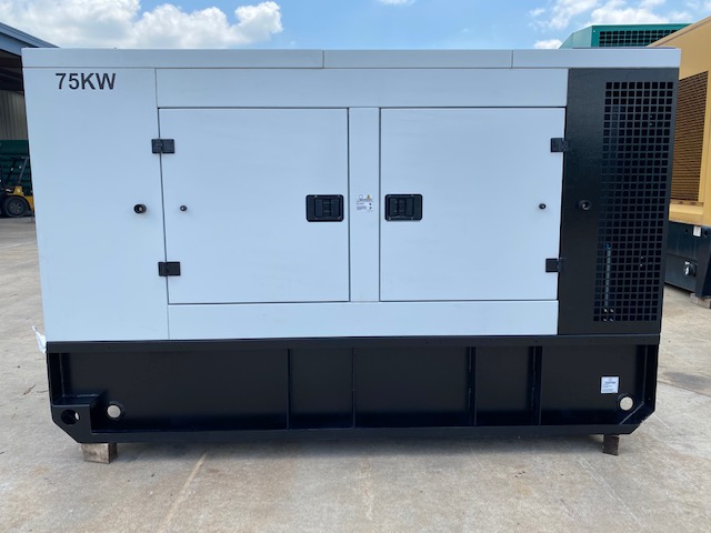 New John Deere 4045HF285 75KW  Generator Set Item-16975 1