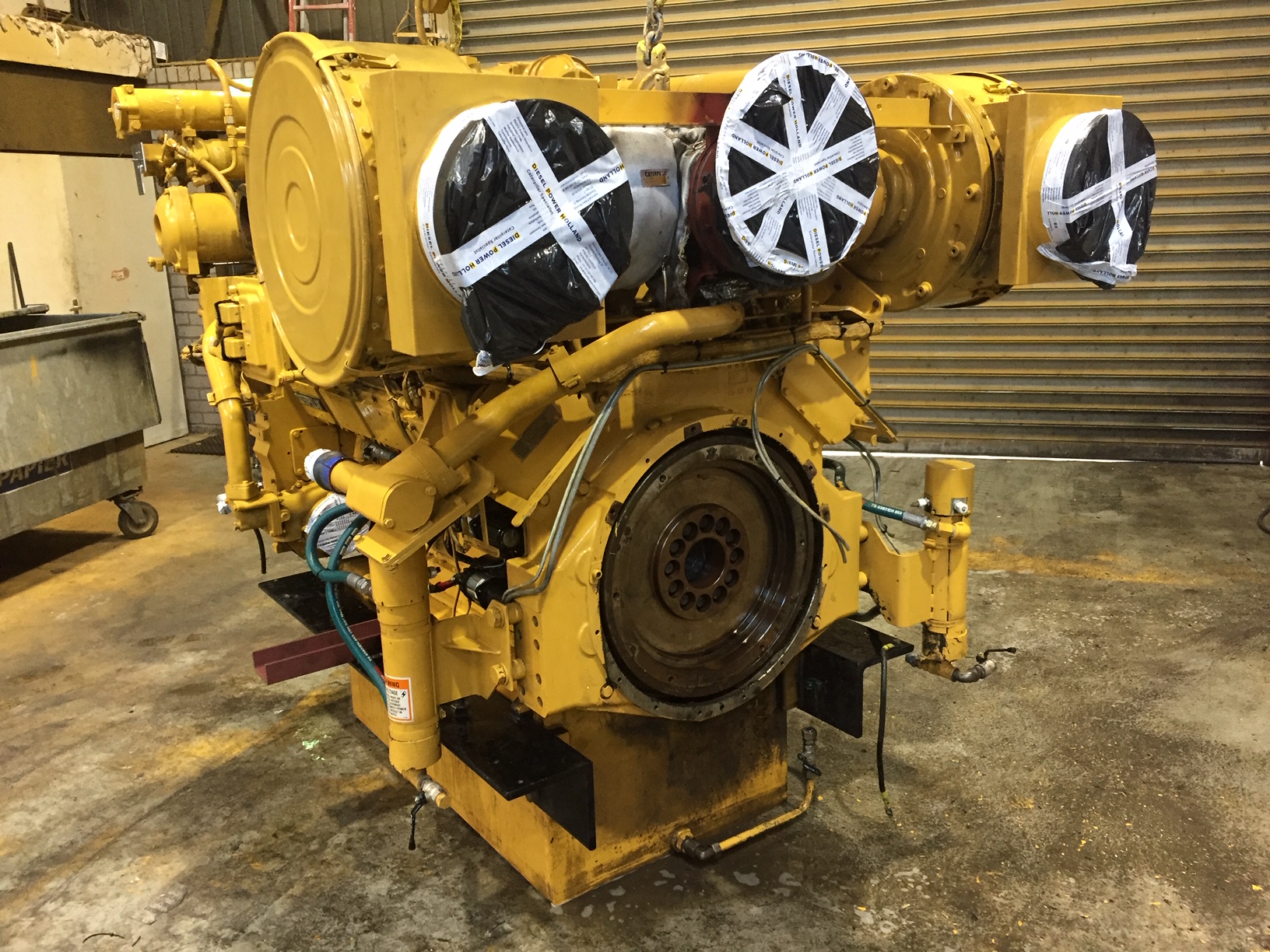 High Hour Caterpillar 3508B 1000HP Diesel  Marine Engine Item-17471 3