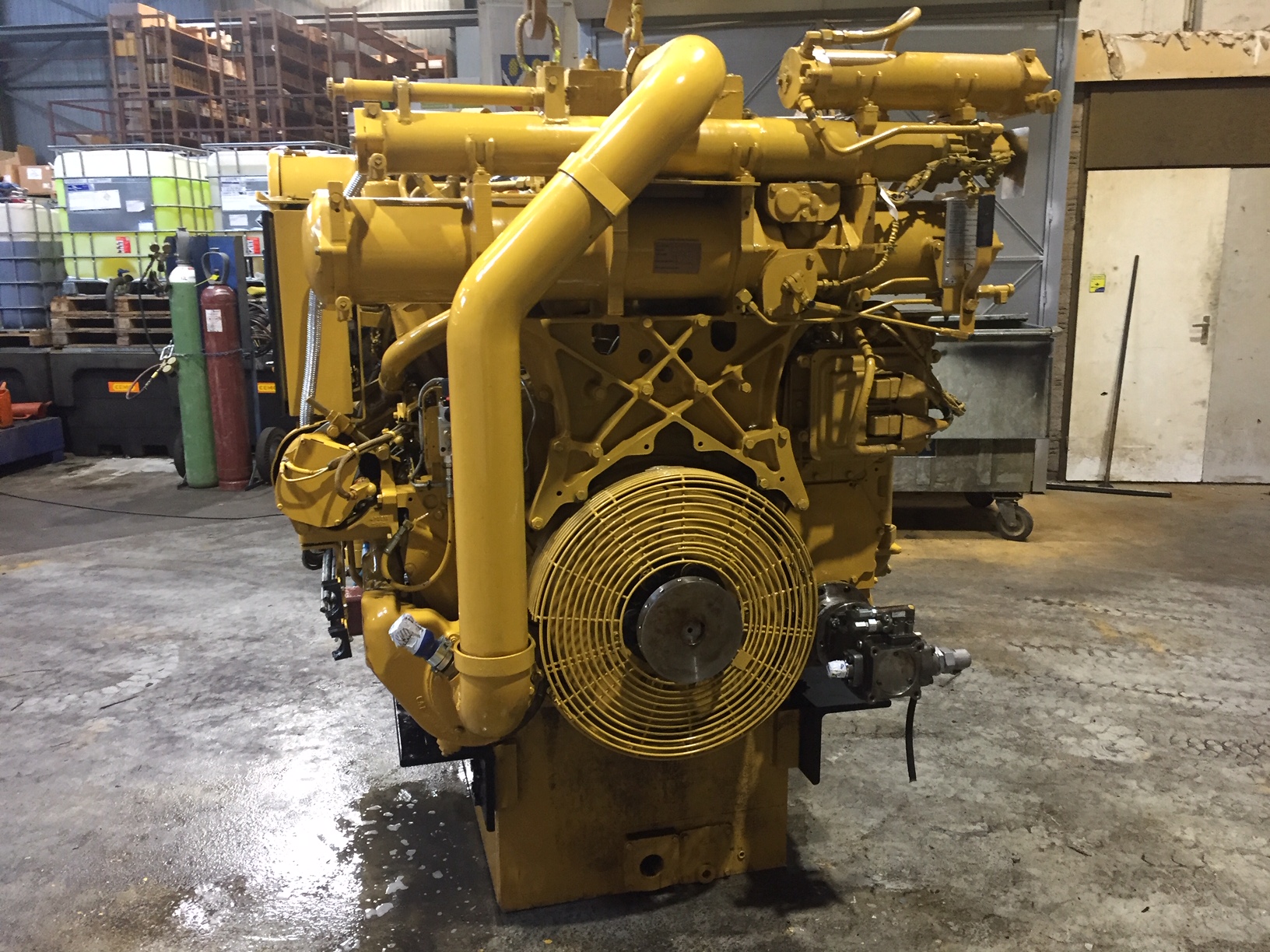 High Hour Caterpillar 3508B 1000HP Diesel  Marine Engine Item-17472 3