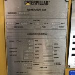Low Hour Caterpillar 3512 DITA 1250KW  Generator Set Item-17525 8