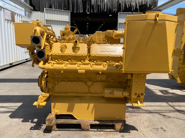 Good Used Caterpillar 3412 DITA 624HP Diesel  Marine Engine Item-17503 3