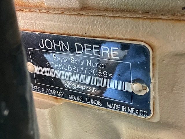 Good Used John Deere 6068HF485 250HP  Power Unit Item-17590 6