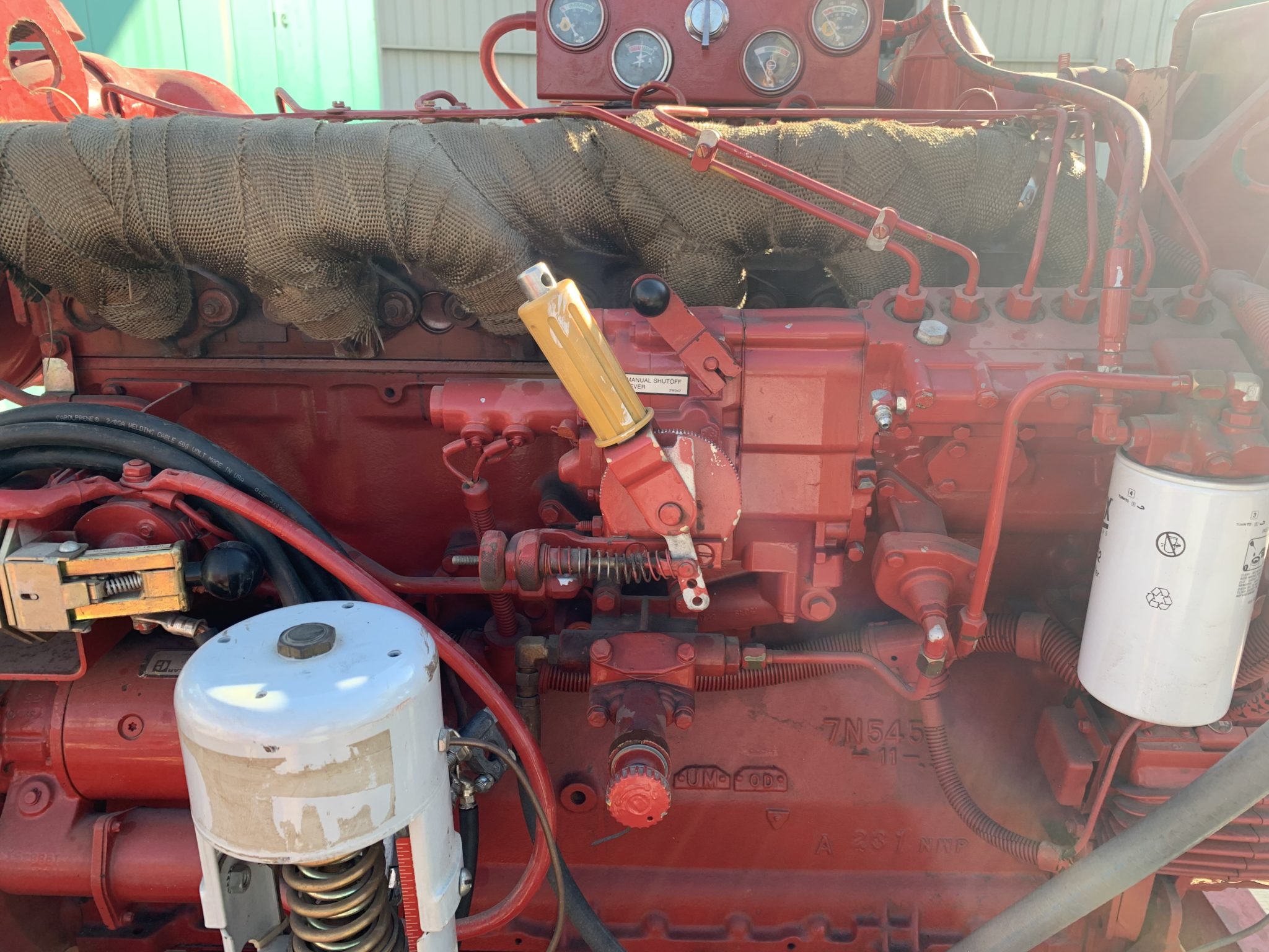 Good Used Caterpillar 3306B-DI 231HP Diesel  Marine Engine Item-17616 3