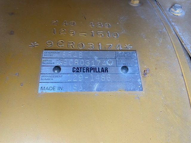 Low Hour Caterpillar 3406C 300KW  Generator Set Item-17638 10