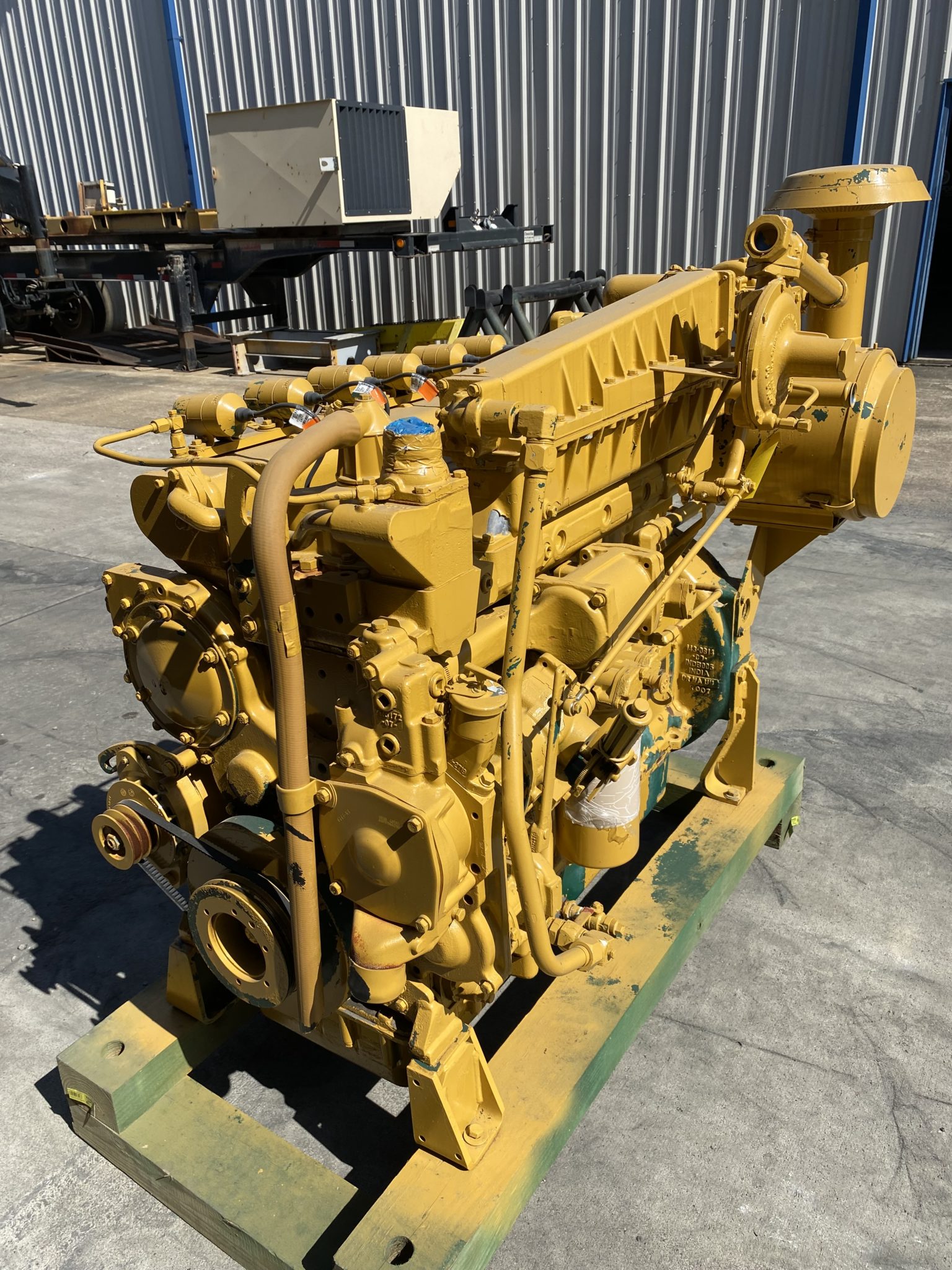 Rebuilt Caterpillar G3306TA 202HP Natural Gas  Engine Item-17716 2