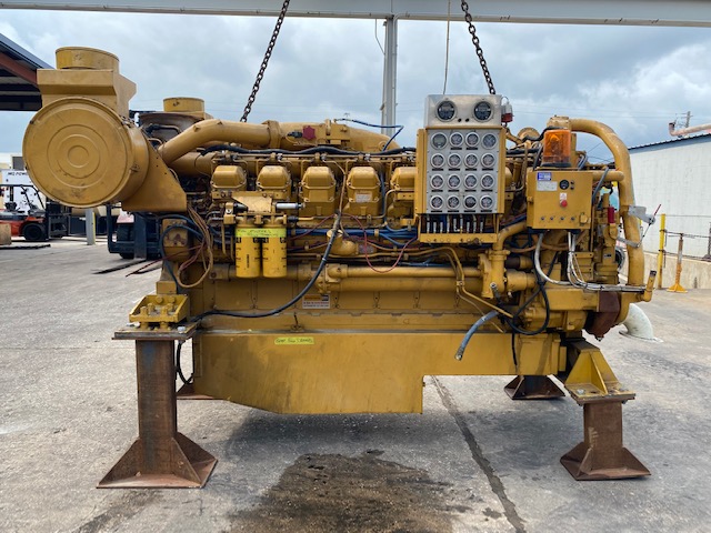 Good Used Caterpillar 3516 DITA 2200HP Diesel  Marine Engine Item-17699 4