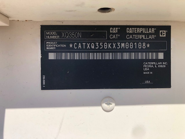 Good Used Caterpillar C13 350KW  Generator Set Item-17695 6
