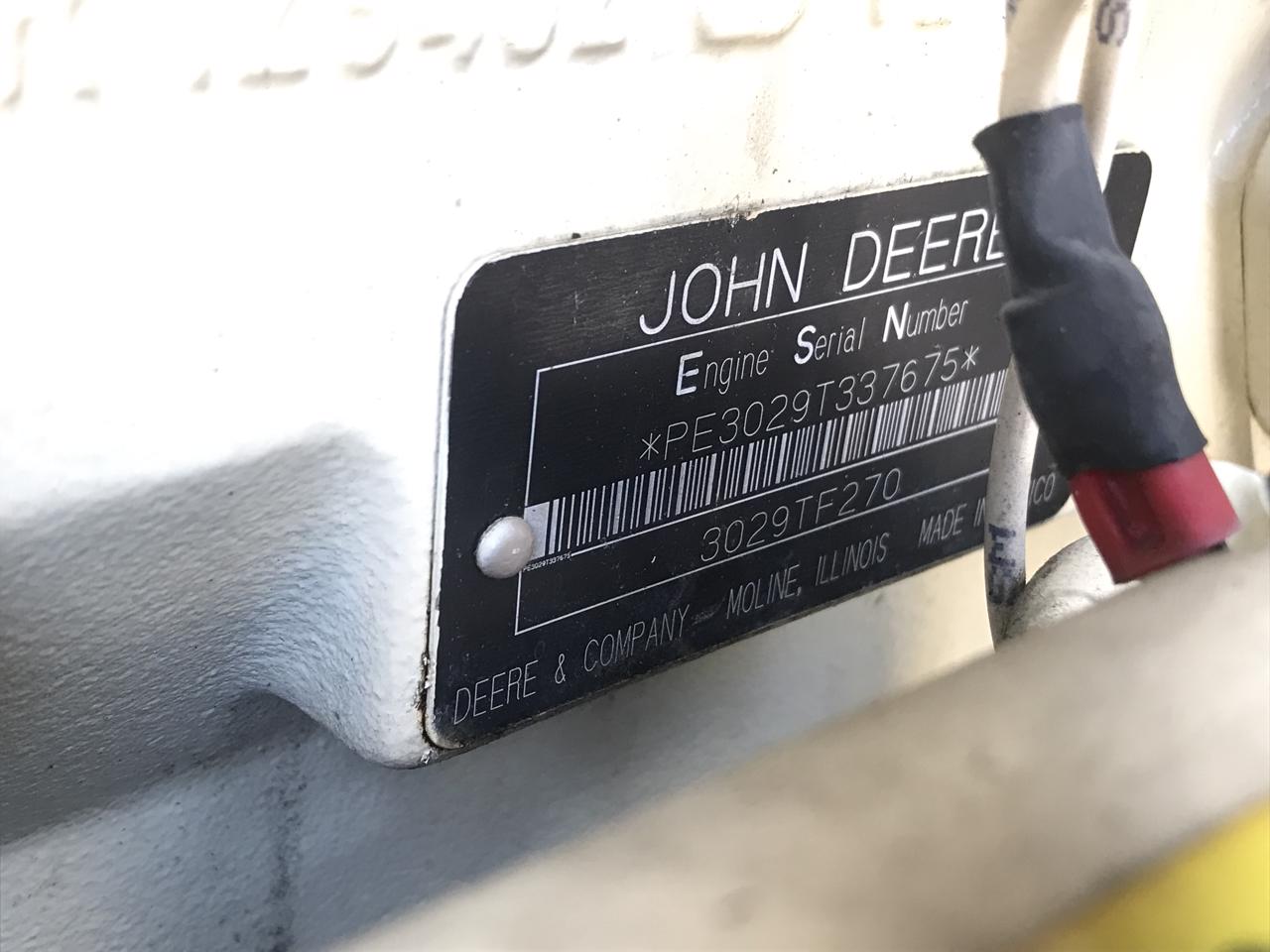 Good Used John Deere 3029TF270 33KW  Generator Set Item-17789 8