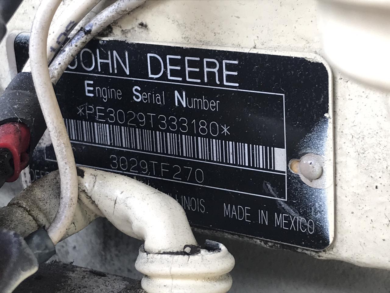 Good Used John Deere 3029TF270 33KW  Generator Set Item-17804 3