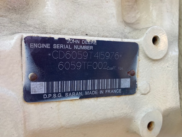 Low Hour John Deere 6059TF002 94KW  Generator Set Item-17783 9