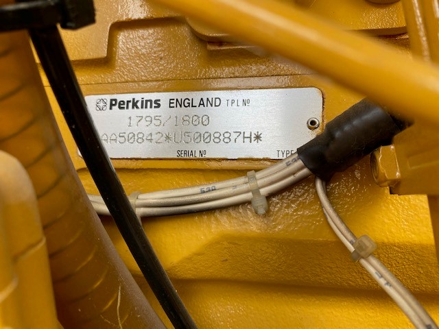 Low Hour Perkins  30KW  Generator Set Item-17948 8