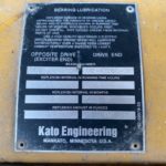 Low Hour Kato 1600KW  Generator End Item-17869 8