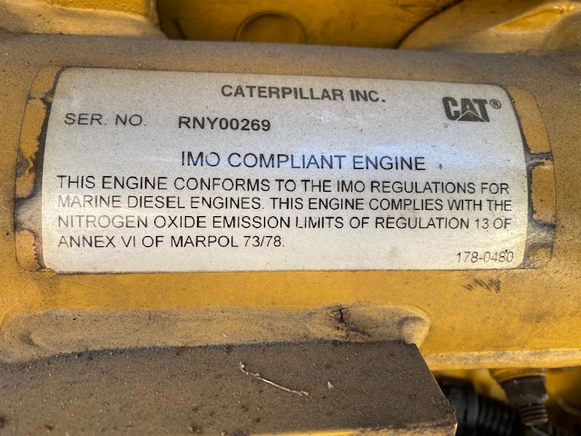 High Hour Runner Caterpillar C32 DITTA 1450HP Diesel  Marine Engine Item-17892 9