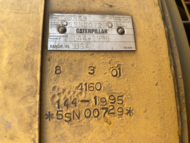 Good Used Caterpillar G3516B LE 1410KW  Generator Set Item-17903 8