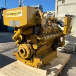 High Hour Runner Caterpillar 3412C DITA 671HP Diesel  Marine Engine Item-17982 1