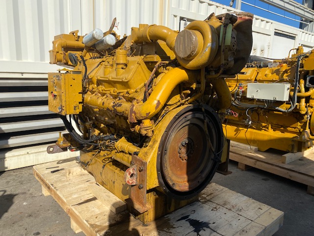 High Hour Runner Caterpillar 3412C DITA 624HP Diesel  Marine Engine Item-17983 0