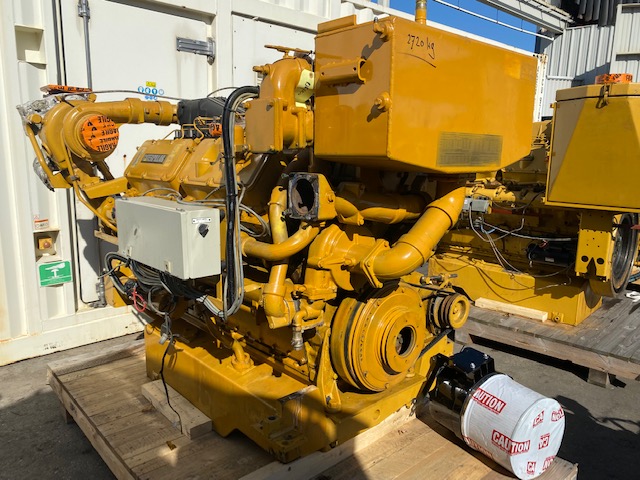 High Hour Runner Caterpillar 3412D DITTA 848HP Diesel  Marine Engine Item-17984 1