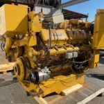 Good Used Caterpillar 3412C DITA 671HP Diesel  Marine Engine Item-17985 3