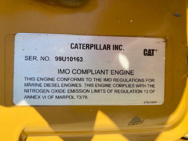 High Hour Runner Caterpillar 3408C DITA 402HP Diesel  Marine Engine Item-17986 8