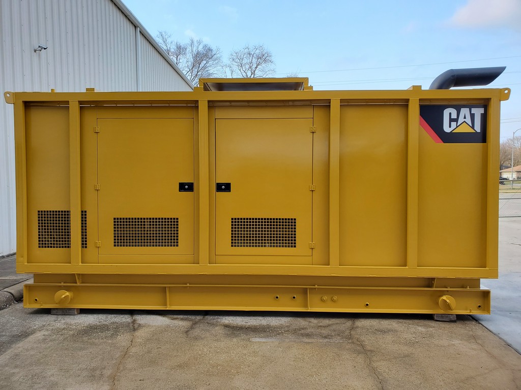 New Surplus Caterpillar C15 455KW  Generator Set Item-18042 1