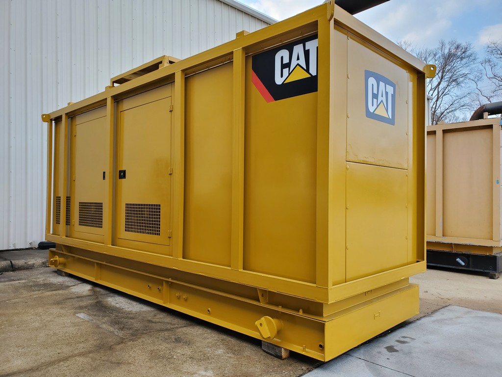 New Surplus Caterpillar C15 455KW  Generator Set Item-18039 1