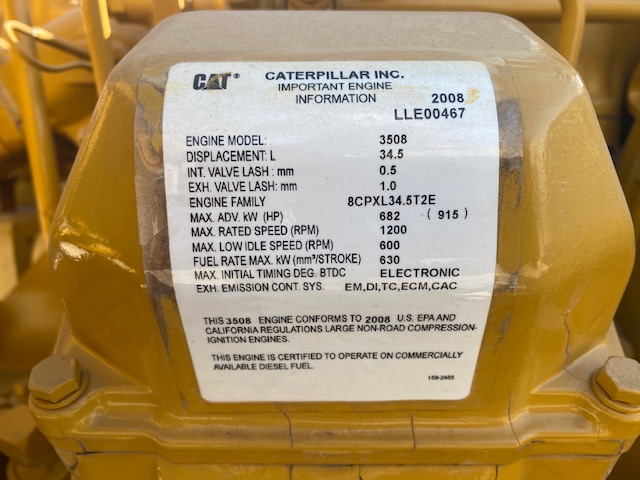 New Surplus Caterpillar 3508C 900HP Diesel  Engine Item-18239 7
