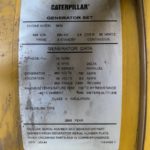 Low Hour Caterpillar 3412 500KW  Generator Set Item-18316 8