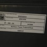 Low Hour Ford WSG1068 85KW  Generator Set Item-18376 9