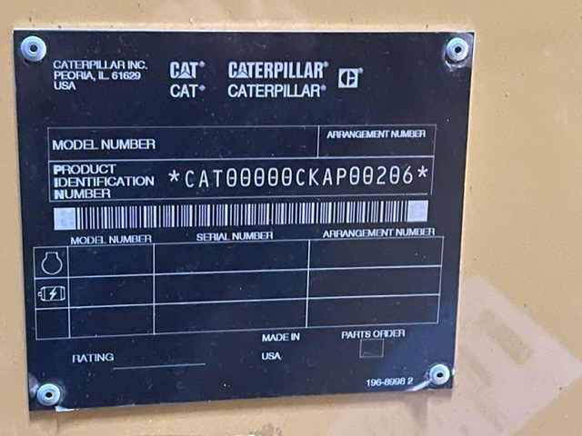 Like New Caterpillar G3412C 375KW  Generator Set Item-18397 20