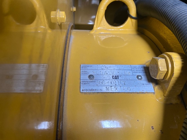 Low Hour Caterpillar C6.6 175KW  Generator Set Item-18403 9