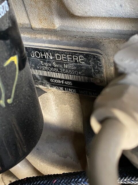 Good Used John Deere 6068HF485T 191KW  Generator Set Item-18365 12