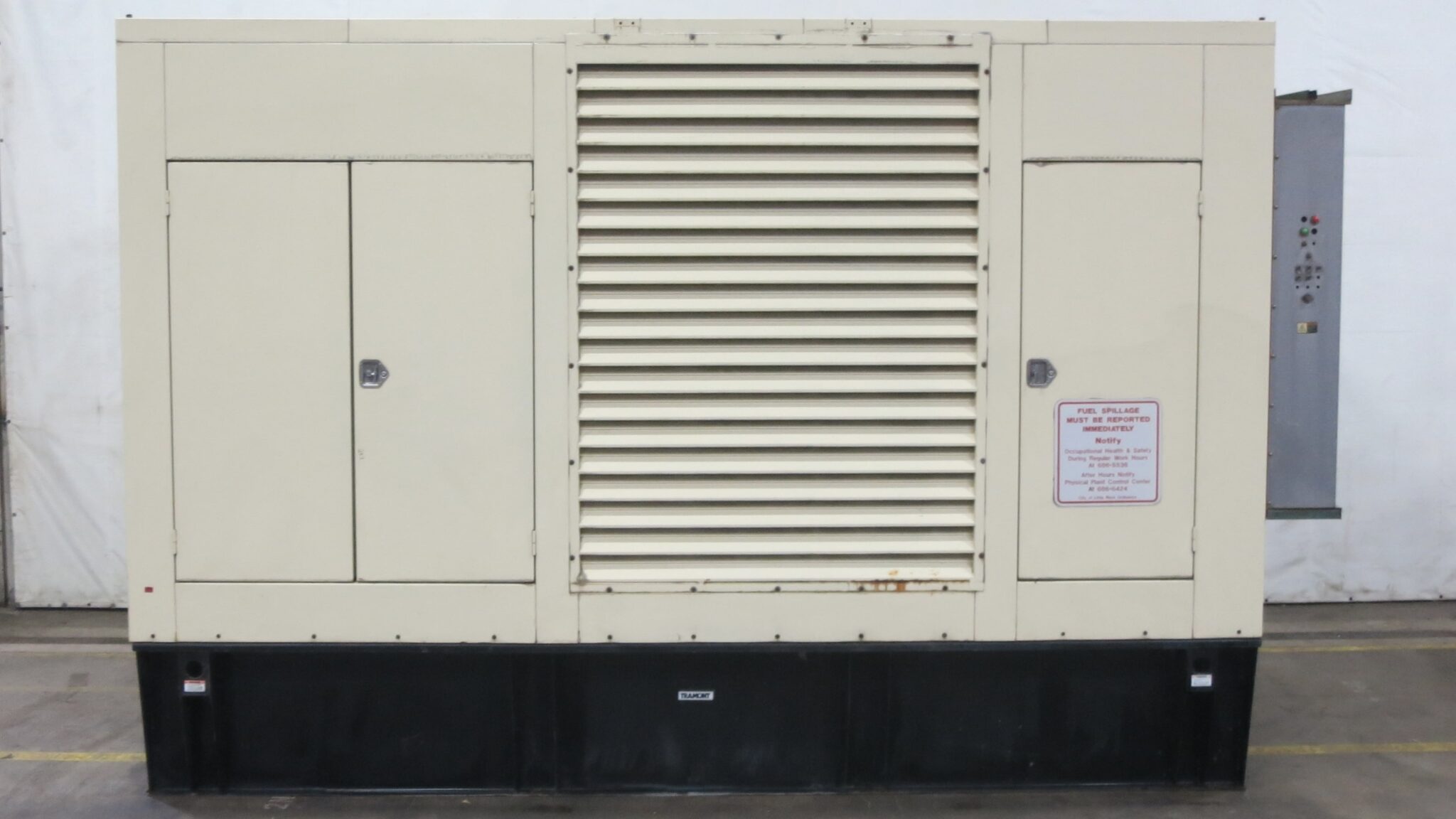 Low Hour MTU 12V2000 750KW  Generator Set Item-18392 0