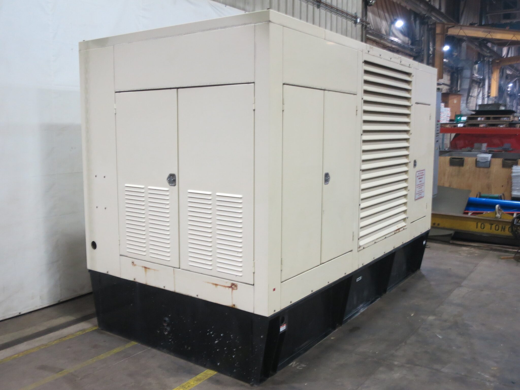 Low Hour MTU 12V2000 750KW  Generator Set Item-18392 1