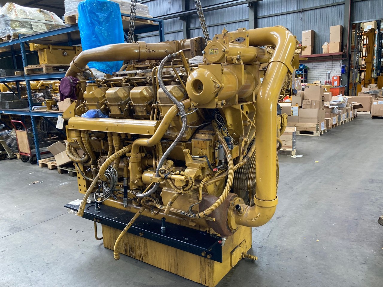 Good Used Caterpillar 3508B 1000HP Diesel  Marine Engine Item-18496 0