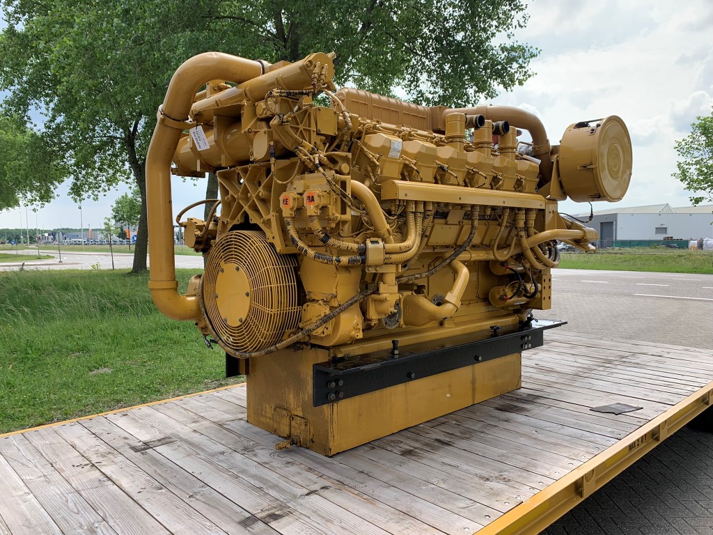 Good Used Caterpillar 3512B 1500HP Diesel  Marine Engine Item-18494 1