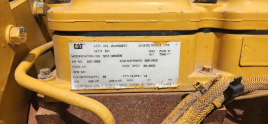 Good Used Caterpillar C18 425KW  Generator Set Item-18555 4
