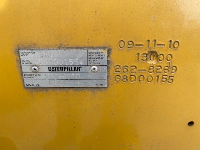 New Surplus Caterpillar 3516C-HD 2500KW  Generator Set Item-18415 9