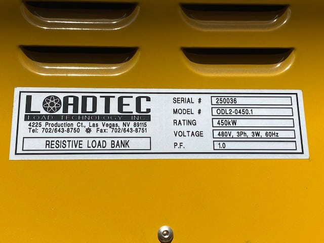 Low Hour Caterpillar G3412C 450KW  Generator Set Item-18504 12