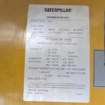 Low Hour Caterpillar G3412C 450KW  Generator Set Item-18504 10