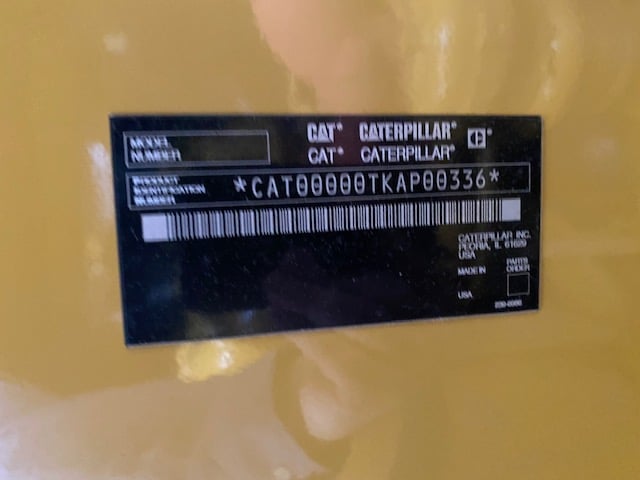Low Hour Caterpillar G3412C 450KW  Generator Set Item-18504 14