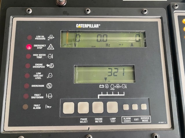Low Hour Caterpillar G3412C 450KW  Generator Set Item-18504 8