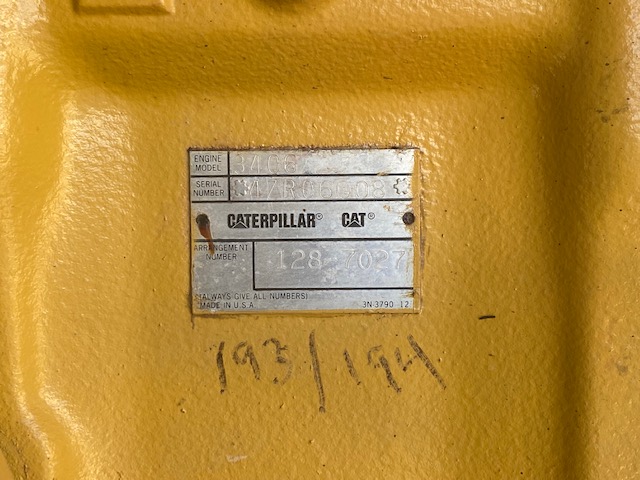 Good Used Caterpillar 3406C 350KW  Generator Set Item-18431 10