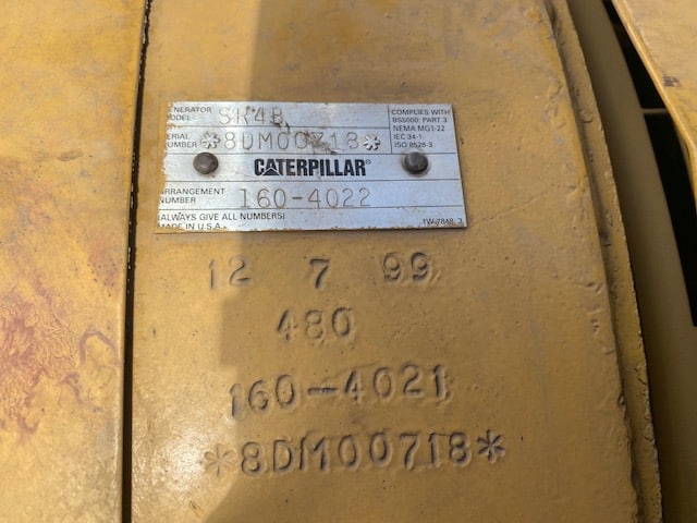 Low Hour Caterpillar 3516B 2000KW  Generator Set Item-18547 11