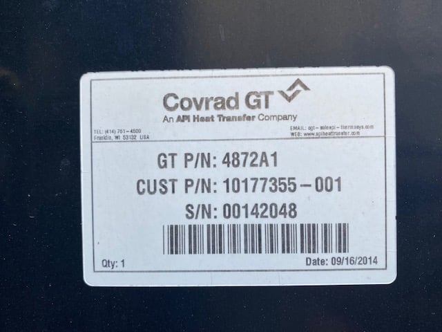 New Surplus 3512  Covrad GT  Radiator Item-18647 6