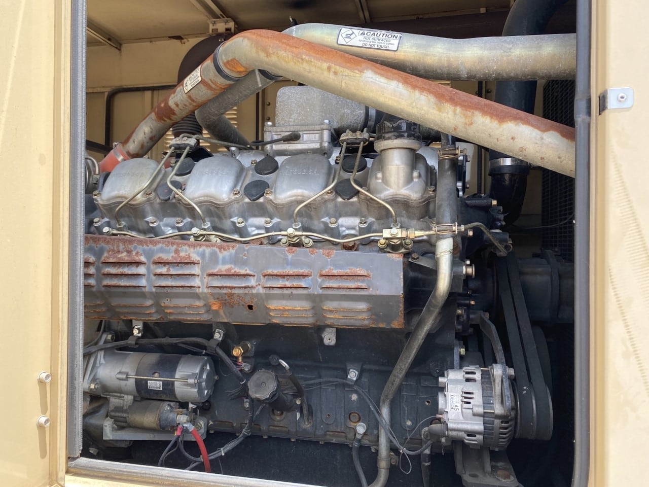 Low Hour Mitsubishi  400KW  Generator Set Item-18562 6
